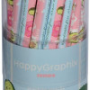HAPPY GRAPHİX 21-0062-15 JUMBO KURŞUN KALEM  4B 3,5MM AVOKADO 30LU PAKET