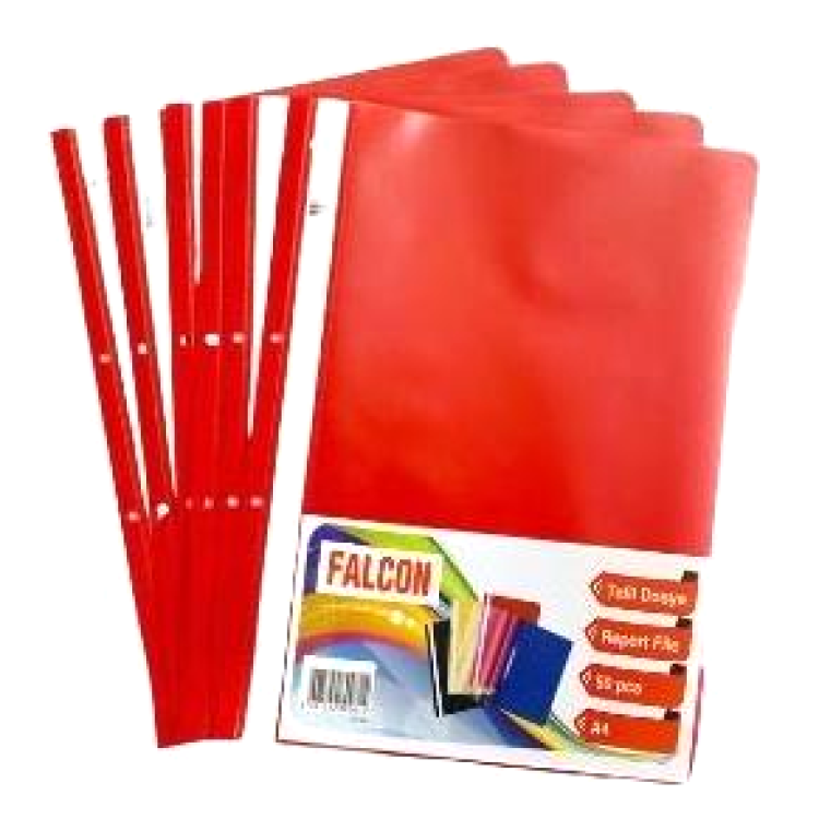 FALCON TELLİ DOSYA KIRMIZI 50Lİ*20