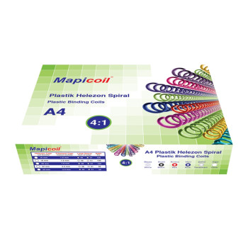 MAPİ HELEZON SPİRAL 16MM ŞEFFAF 100'LÜ *10 MAPİ HELEZON SPİRAL 16MM ŞEFFAF 100'LÜ *10