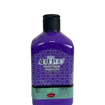 ARTDECO PARMAK BOYASI 500 ML MOR *36 >