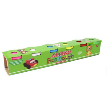 ALPİNO DP000301 6 RENK OYUN HAMURU 100 GR ALPİNO DP000301 6 RENK OYUN HAMURU 100 GR