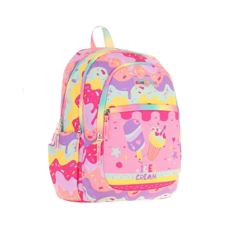 KAUKKO KIDS SIRT ÇANTASI (PATERNED ICE CREAM)