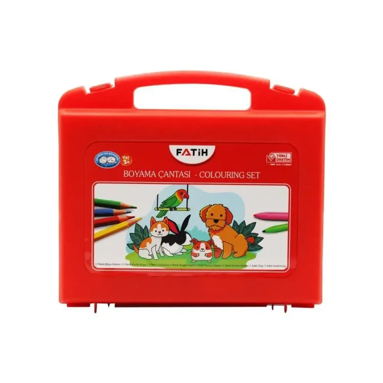 FATİH 33300 BOYAMA ÇANTASI KALEM SETİ > *24