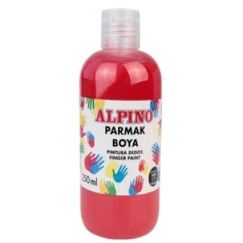 ALPINO DD-030072 250ML PARMAK BOYASI-KIRMIZI ALPINO DD-030072 250ML PARMAK BOYASI-KIRMIZI