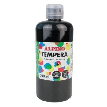 ALPINO DM-030183 TEMPERA SULUBOYA 500ML-SİYAH