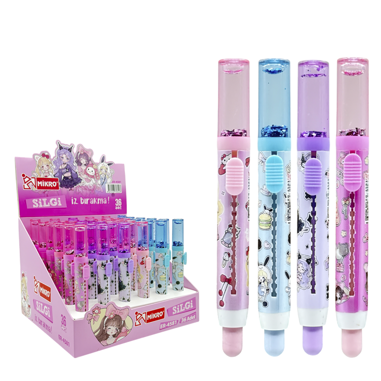 MİKRO ER-4581 ANIME VIBE SİLGİ 36LI