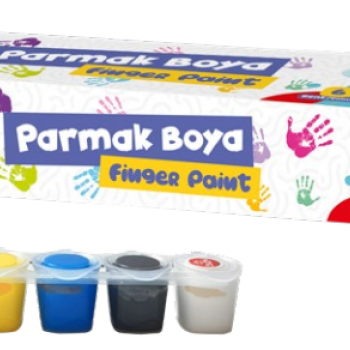 BUBU PARMAK BOYA 6 RENK 20 ML *48