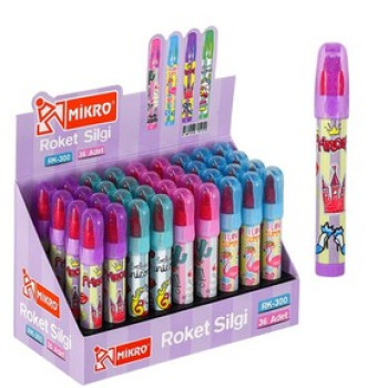 MİKRO RK-300 ROKET SİLGİ 36'LI *18 MİKRO RK-300 ROKET SİLGİ 36'LI *18