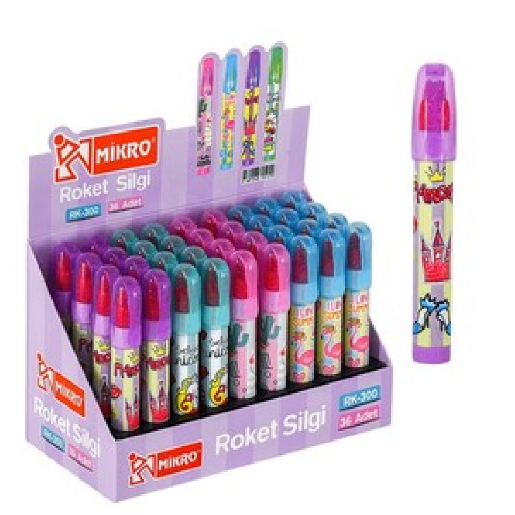 MİKRO RK-300 ROKET SİLGİ 36LI *18