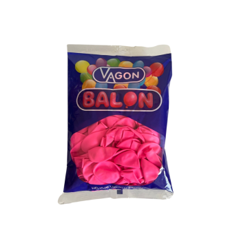 VAGON 8004 PEMBE BALON 100'LÜ*30
