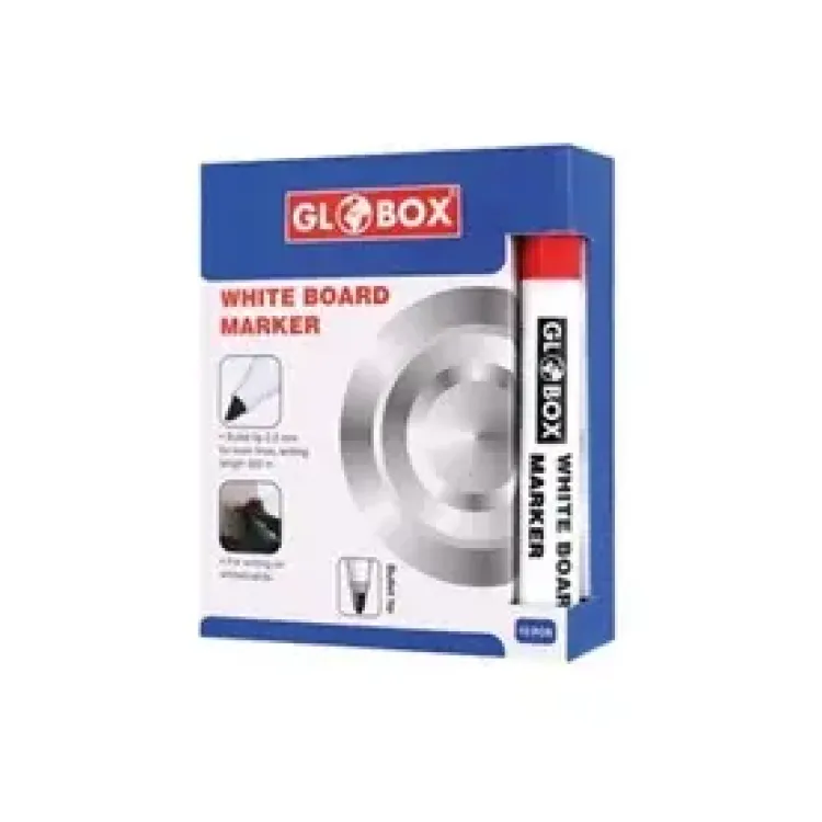 GLOBOX 6777 TAHTA KALEMİ KIRMIZI 12Lİ *48