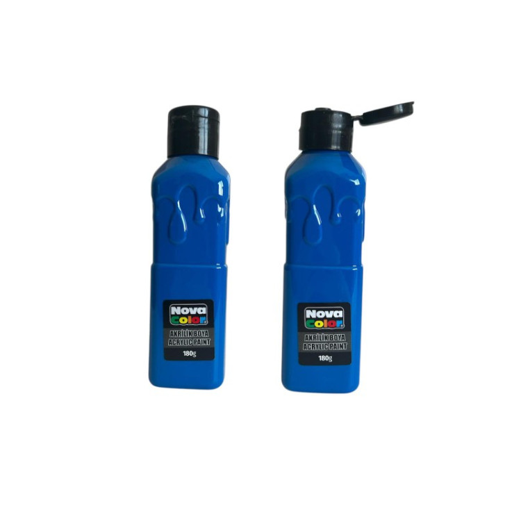 NOVA COLOR NC-1003 MAVİ AKRİLİK BOYA 180 GR