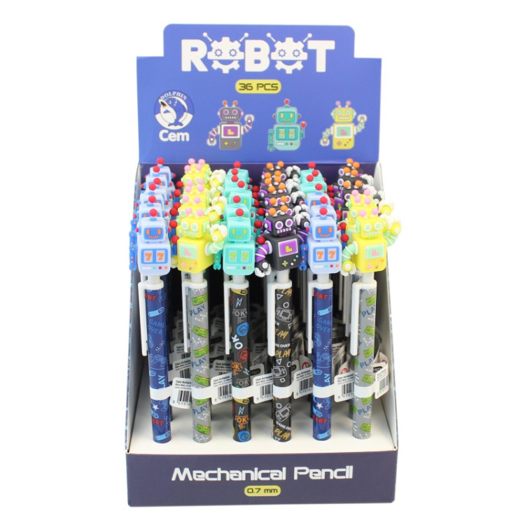 DOLPHIN DLP-CF-7921  VERSATİL KALEM 0,7 ROBOT 36LI