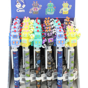 DOLPHIN DLP-CF-7921 VERSATİL KALEM 0,7 ROBOT 36'LI DOLPHIN DLP-CF-7921 VERSATİL KALEM 0,7 ROBOT 36'LI