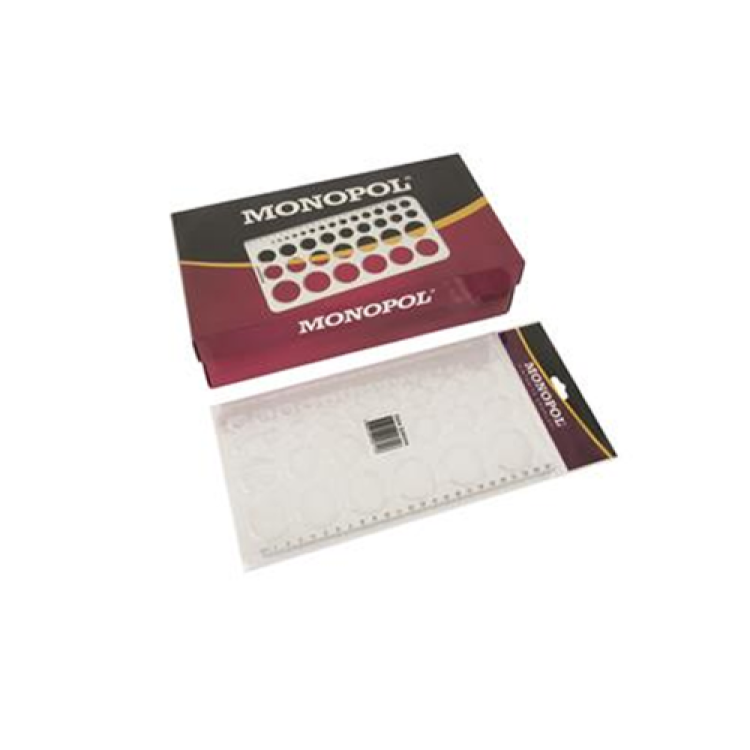 MONOPOL 1610 DAİRE ŞABLONU 24LÜ *20