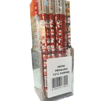 FATİH PENGUEN SİLGİLİ KURŞUN KALEM 72 Lİ