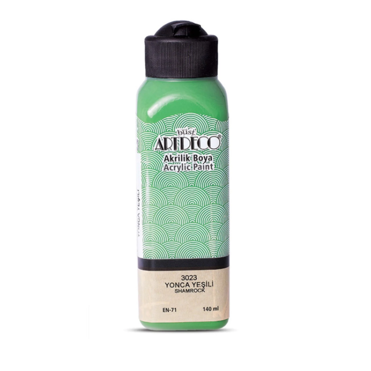 Artdeco Akrilik Boya 140ml Yonca Yeşili 3023 >