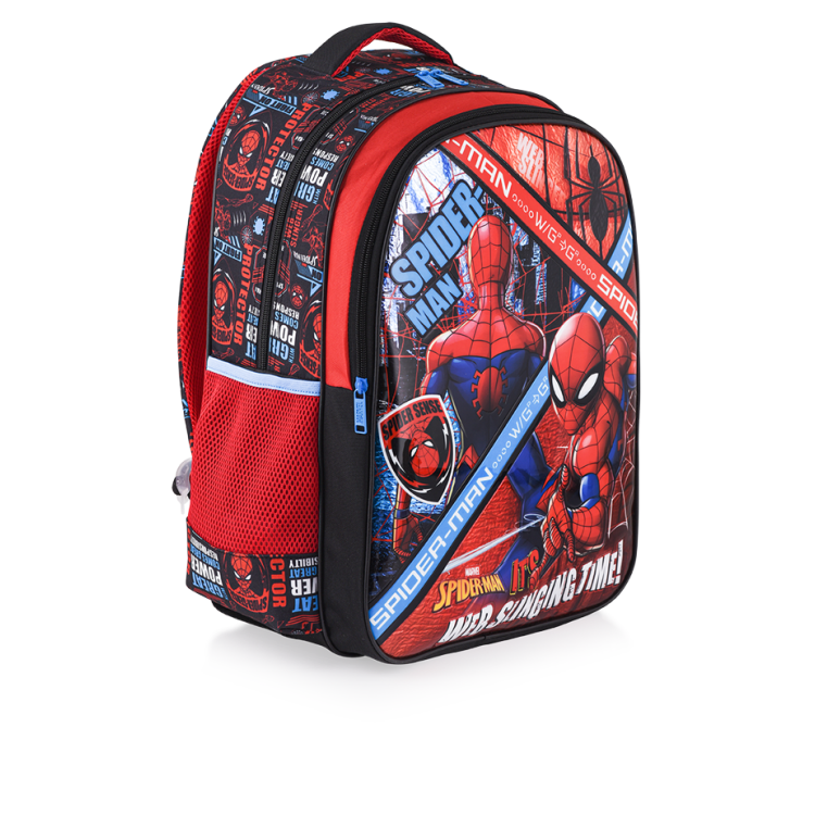 SPIDERMAN İLKOKUL ÇANTASI SALTO WEB SLINGING TIME ^