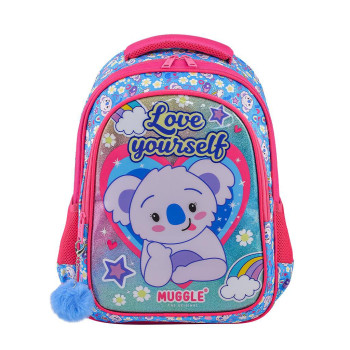 MUGGLE MU-8744 CUTE KOALA MAVİ OKUL ÇANTASI MUGGLE MU-8744 CUTE KOALA MAVİ OKUL ÇANTASI