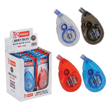 MİKRO MS-6605 5MMx8MT ŞERİT SİLİCİ 12'Lİ MİKRO MS-6605 5MMx8MT ŞERİT SİLİCİ 12'Lİ