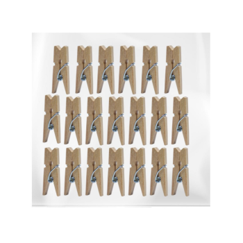 EMİN NATUREL AHŞAP MANDAL 3,5CM* 12'Lİ*12