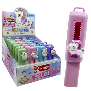 MİKRO ER-4526 UNİCORN SÜRGÜLÜ SİLGİ 24'LÜ