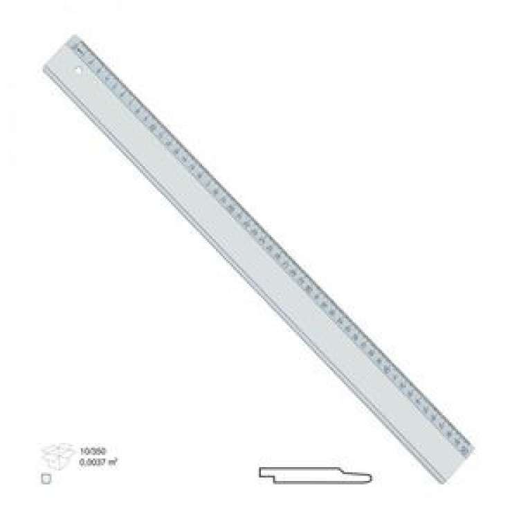 ARK 145 PLASTİK CETVEL 50CM 10LU *35