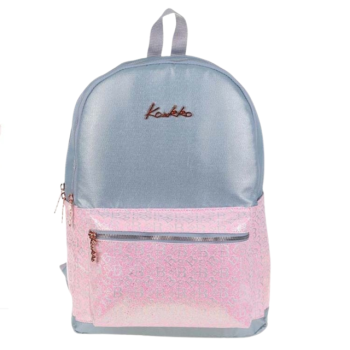 KAUKKO AMAZING SIRT ÇANTASI (B LETTER -GRİ)