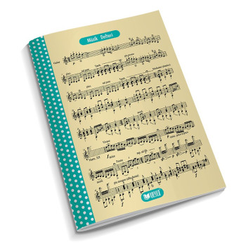 MÜZİK DEFTERİ BÜYÜK 30 YP. *12