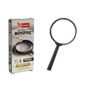 MİKRO MFG-7243-40 40MM BÜYÜTEÇ *600