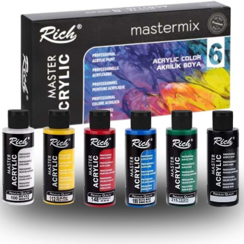 RİCH MASTERMİX 60 CC AKRİLİK BOYA 6 'LI*40
