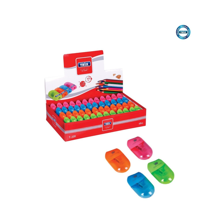 TRİX T-220 OVAL KALEMTRAŞ 48Lİ *24