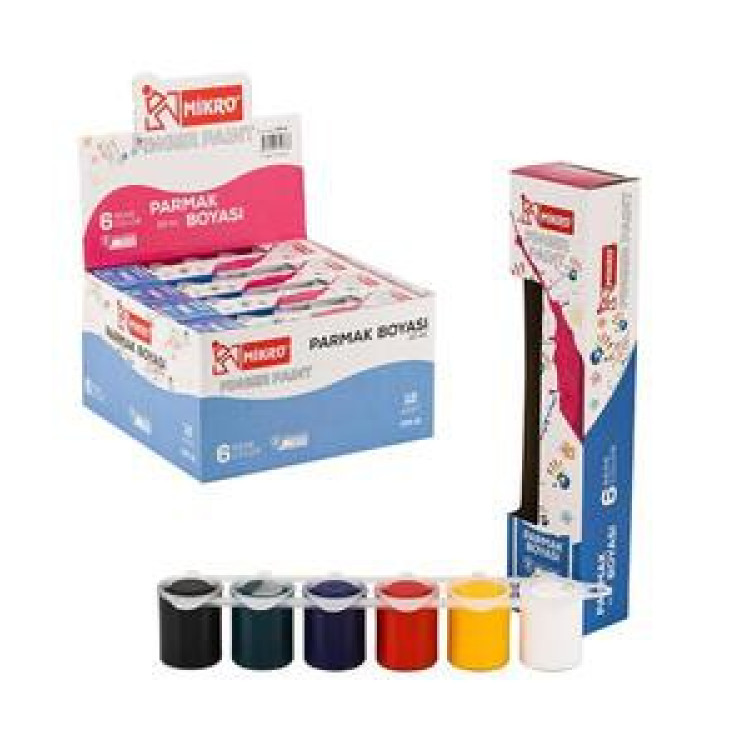 MİKRO PM-6 PARMAK BOYASI 6LI 22ML *72