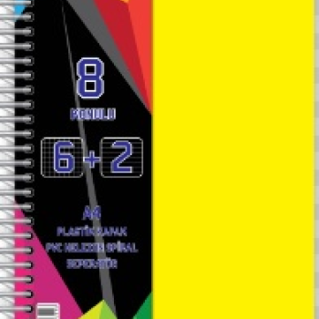 U-DEEP PP KAPAK AYRAÇLI DEFTER 6+2 200YP*24