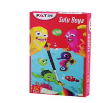 FATİH F-12 SULUBOYA 12 RENK*144 FATİH F-12 SULUBOYA 12 RENK*144