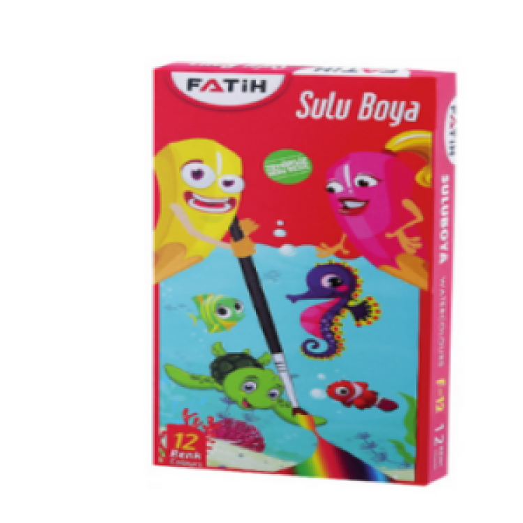 FATİH F-12 SULUBOYA 12 RENK*144