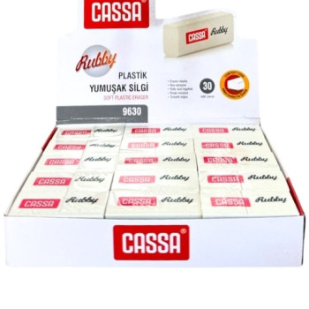 CASSA 9630 YUMUŞAK SİLGİ 30'LU PAKET *36 >
