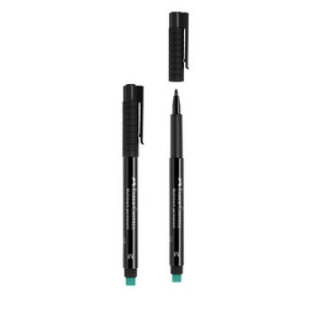 FABER CASTELL PERMANENT KALEM (M) SİYAH 10'LU *36 FABER CASTELL PERMANENT KALEM (M) SİYAH 10'LU *36