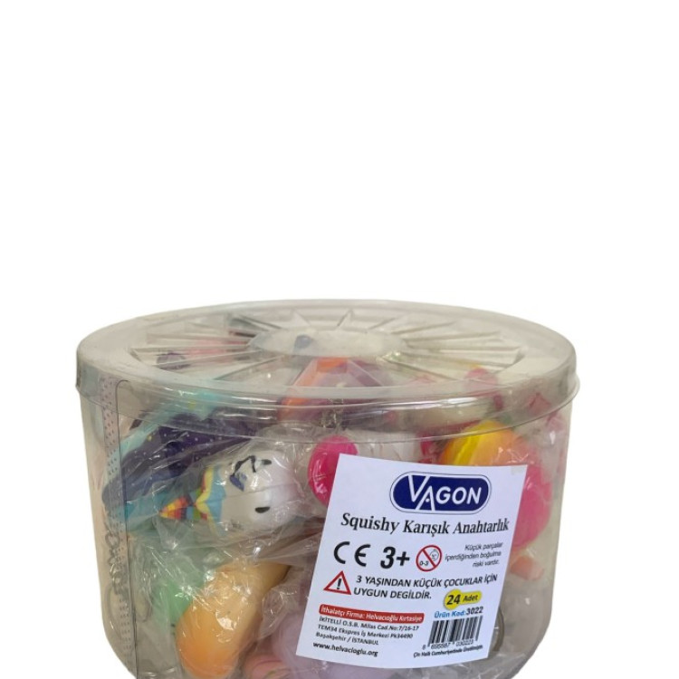 VAGON 3022 ANAHTARLIKLI SUKUŞİ 24LÜ *24