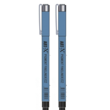 ART-X 19553-02 SİYAH ARTLİNE ÇİZİM KALEMİ 12'Lİ