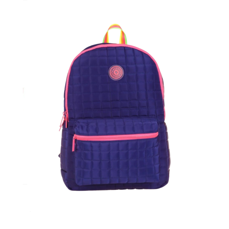 KAUKKO QUILTED SIRT ÇANTASI (NAVY BLUE)