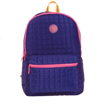KAUKKO QUILTED SIRT ÇANTASI (NAVY BLUE)