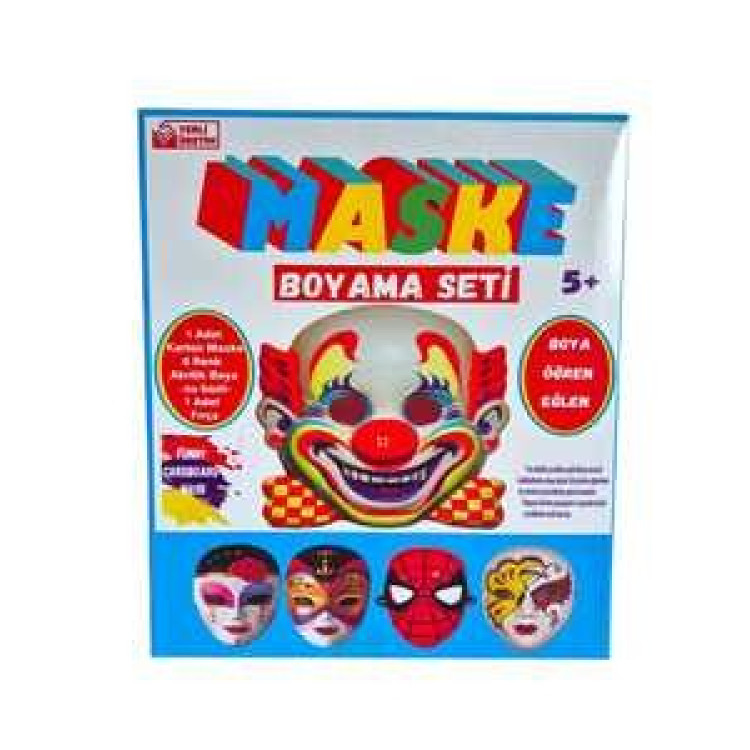 ANADOLU MASKE BOYAMA SETİ*20