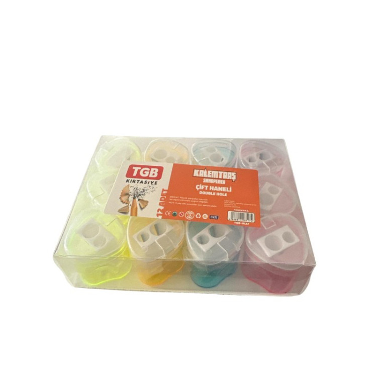 TGB-8117 ÇİFT HANELİ KALEMTRAŞ 12Lİ