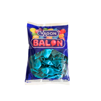 VAGON 8020 A.MAVİ BALON 100'LÜ*30