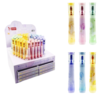 MİKRO NH-8429 STANDLI  HIGHLIGHTER FLORAL İŞARETLEME KALEMİ 174'LÜ