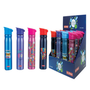 GLOBOX 1140 BASKILI ÇELİK MATARA 500ML 12'Lİ *4 > GLOBOX 1140 BASKILI ÇELİK MATARA 500ML 12'Lİ *4 >