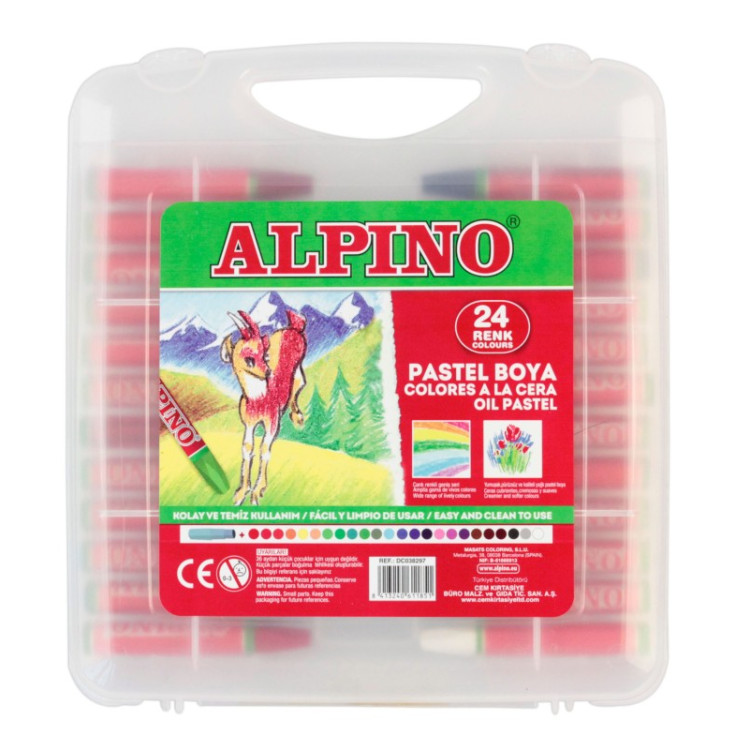 ALPINO DC-008297 PASTEL BOYA 24 RENK