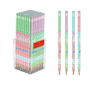 FABER CASTELL SEVİMLİ BULUTLAR KURŞUN KALEM 2B72‘Lİ PK (FSC)