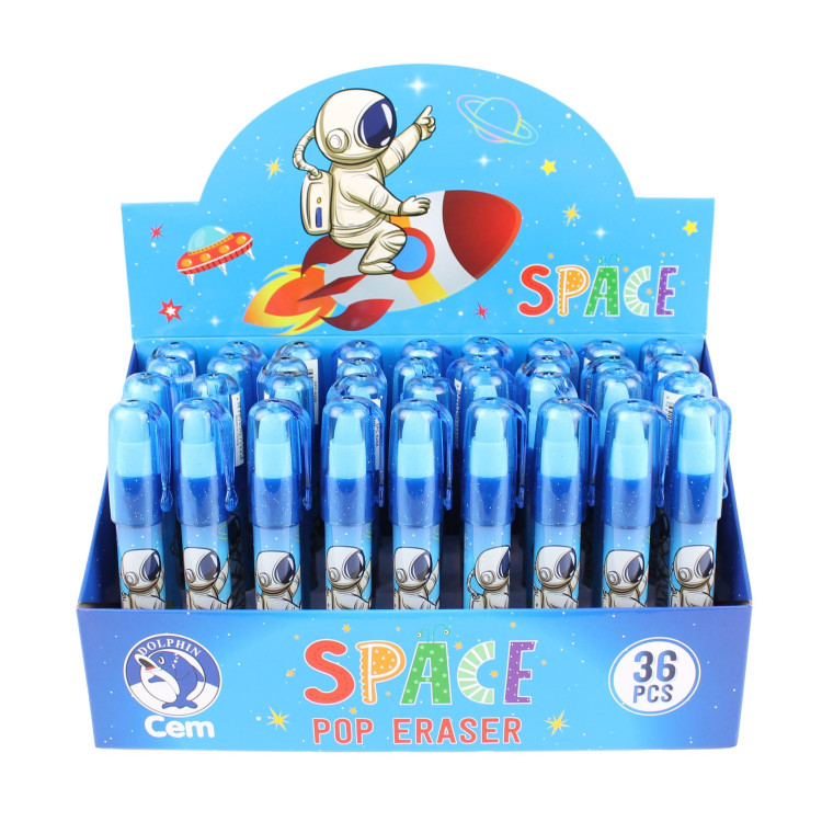 DOLPHIN SPC-6288 UZAY ROKET SİLGİ 36LI PAKET